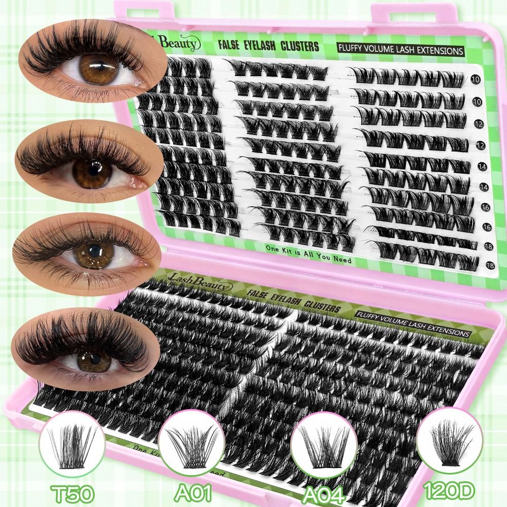 Faux Mink Lash - Natürlich Aussehende Künstliche Wimpern mit Bond-and-Seal-Technologie,