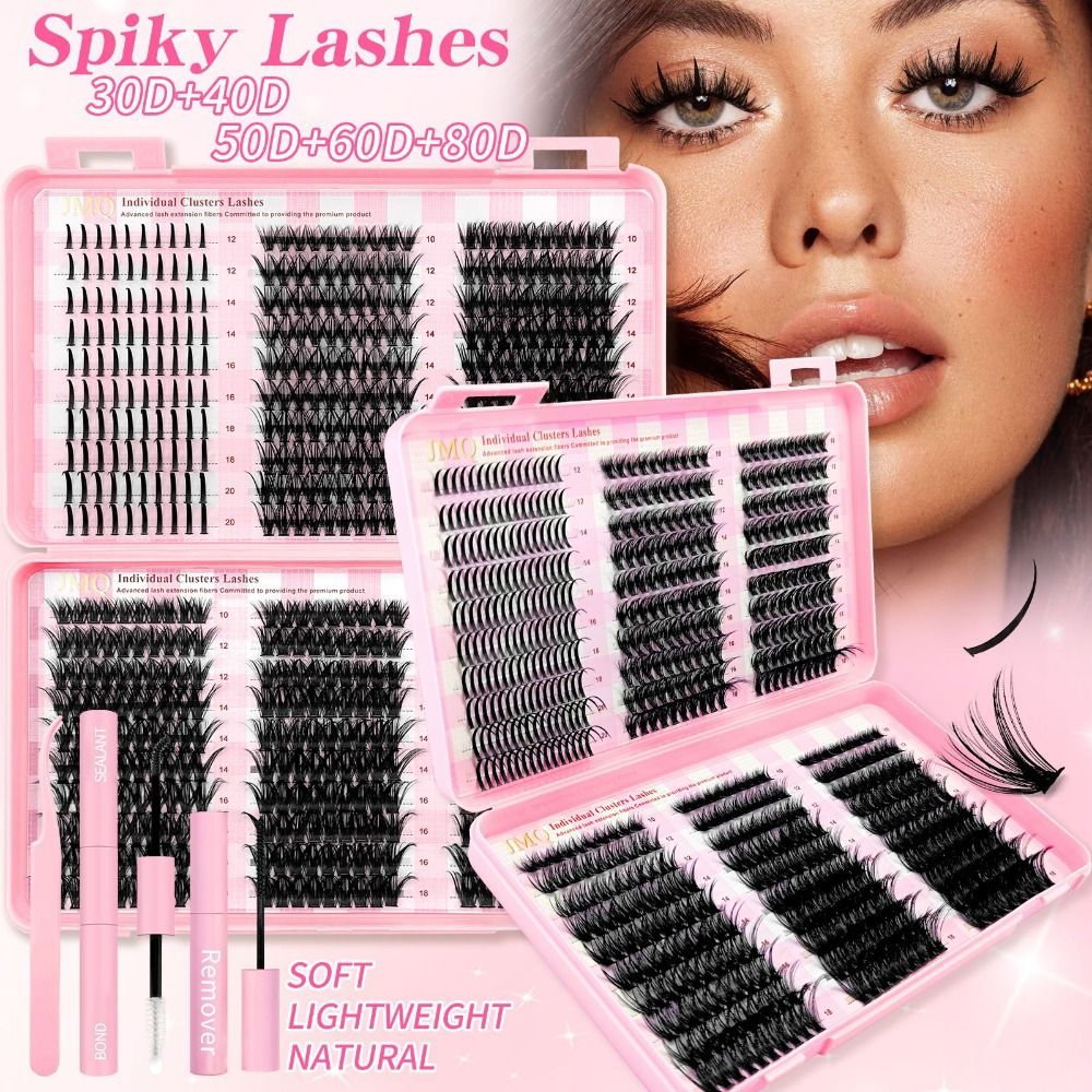 Faux Mink Lash - 9-16mm Lange Künstliche Wimpern 3D Volumen