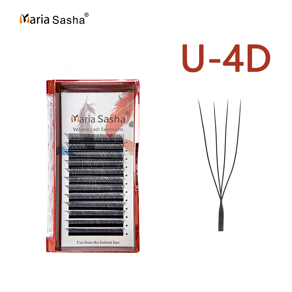 Eyelash Extension Single Lash - MARIA U 4D W Wimpern Einlagige