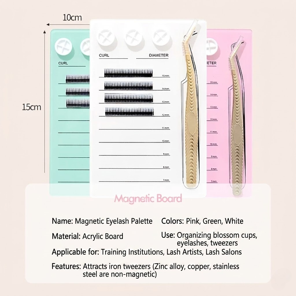 Magnetische Wimpernverlängerun – Lash Tray Organizer Bewertung und Preis
