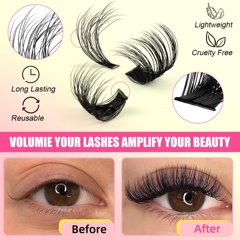 Cluster-Wimpern-Set, Einzelwim – Faux Mink Lash Bewertung und Preis