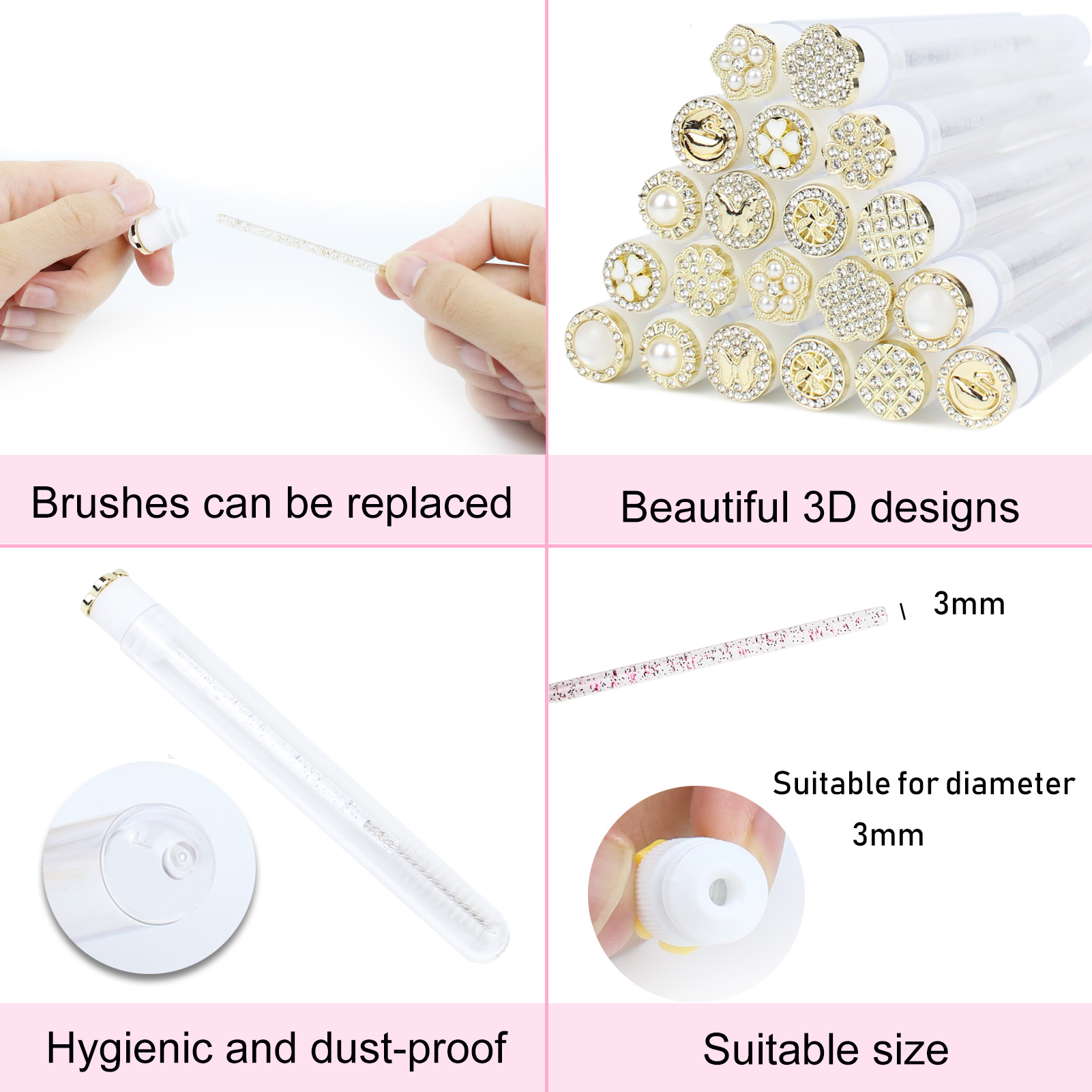 Mascara Wands Tube 30 Stück wi – Eyelash Extension For Beginners Bewertung und Preis